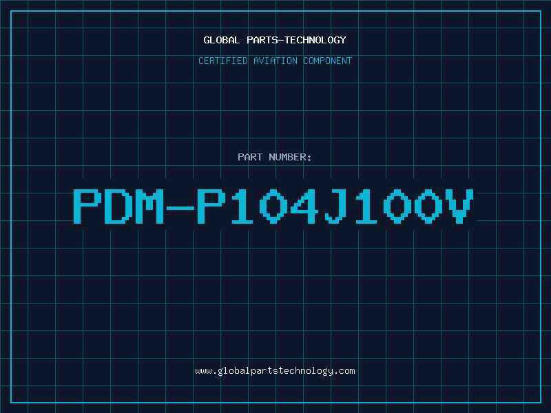 Aviation Part PDM-P104J100V