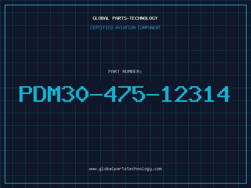 Aviation Part PDM30-475-12314
