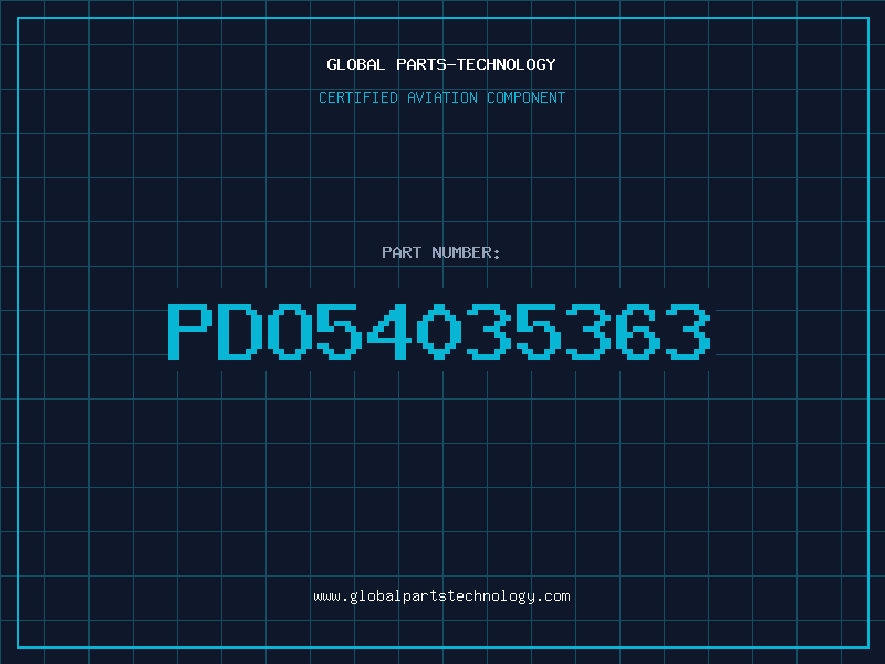 Aviation Part PDO54035363