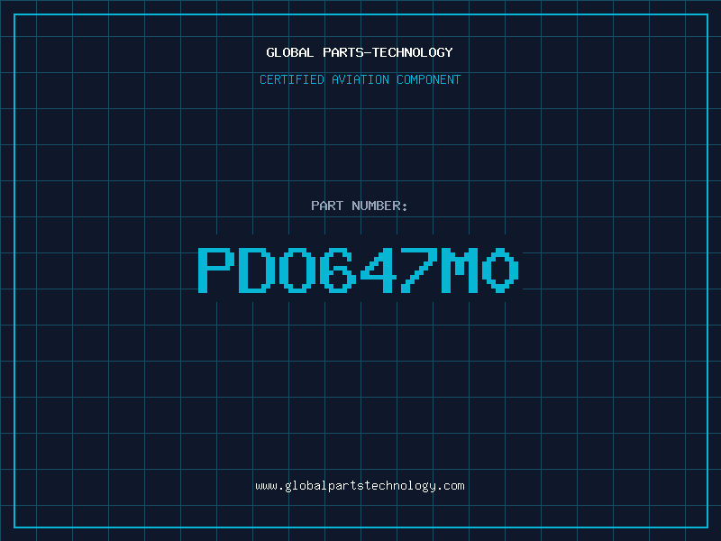 Aviation Part PDO647M0