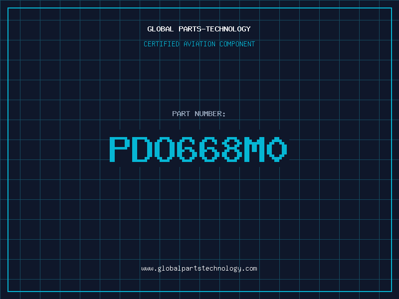 Aviation Part PDO668M0