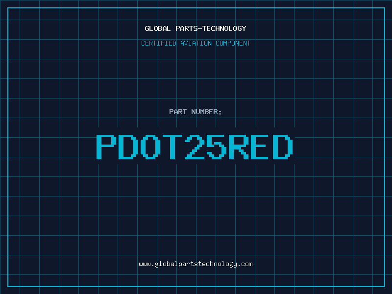 Aviation Part PDOT25RED