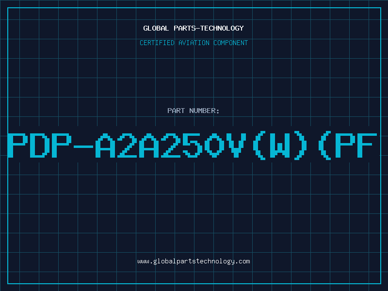 Aviation Part PDP-A2A250V(W)(PF