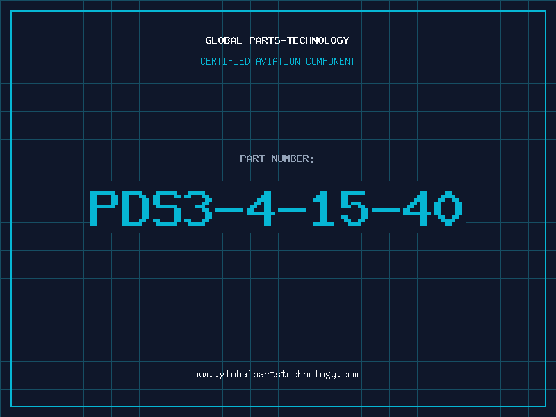 Aviation Part PDS3-4-15-40