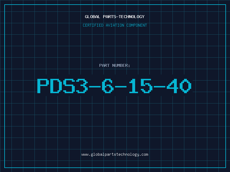 Aviation Part PDS3-6-15-40