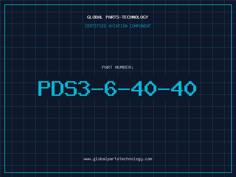 Aviation Part PDS3-6-40-40