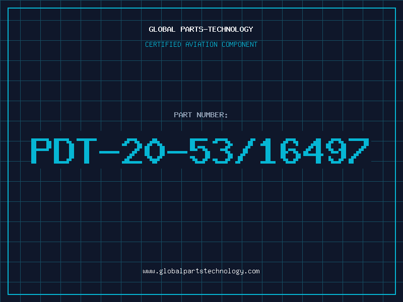 Aviation Part PDT-20-53/16497