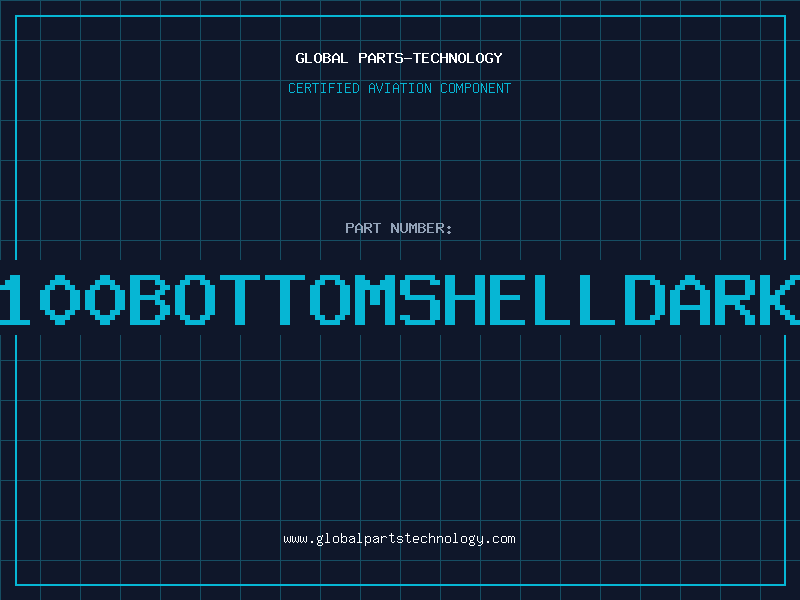 Aviation Part PDT3100BottomShellDarkGrey