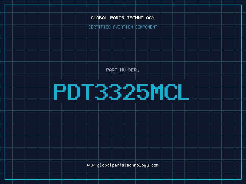 Aviation Part PDT3325MCL