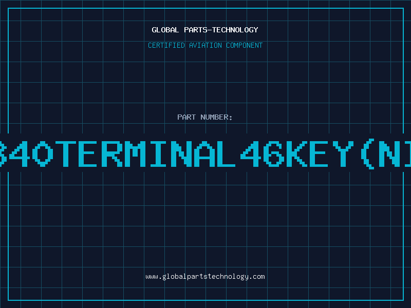 Aviation Part PDT6840TERMINAL46Key(NI-CAD