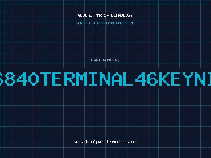 Aviation Part PDT6840TERMINAL46KeyNICAD