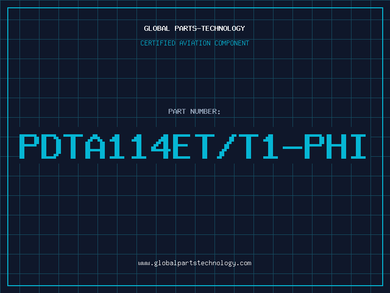 Aviation Part PDTA114ET/T1-PHI