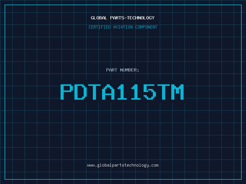 Aviation Part PDTA115TM