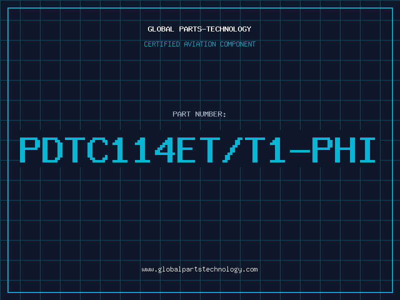 Aviation Part PDTC114ET/T1-PHI