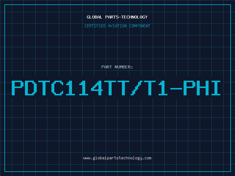Aviation Part PDTC114TT/T1-PHI
