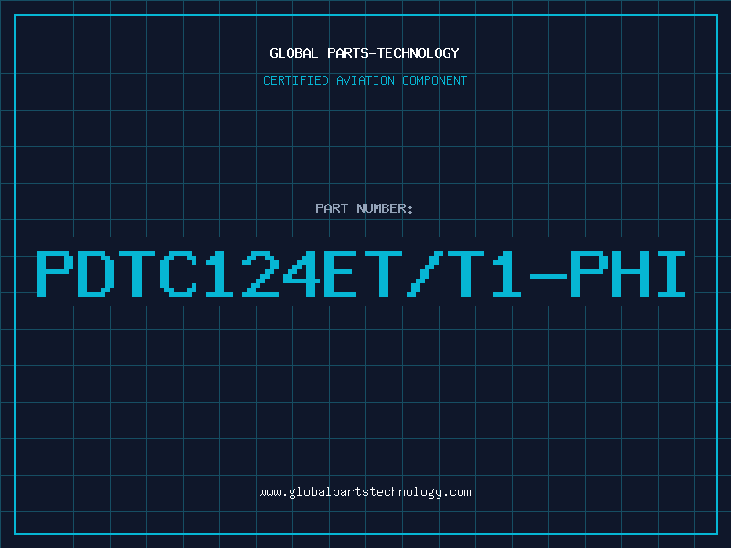 Aviation Part PDTC124ET/T1-PHI