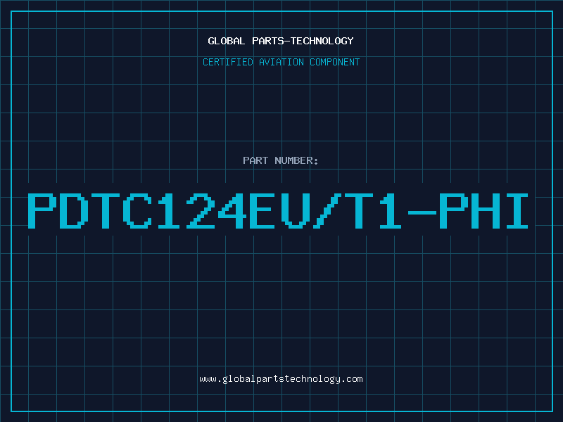 Aviation Part PDTC124EU/T1-PHI