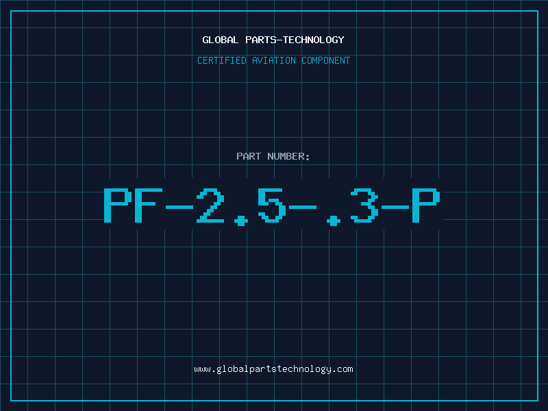 Aviation Part PF-2.5-.3-P
