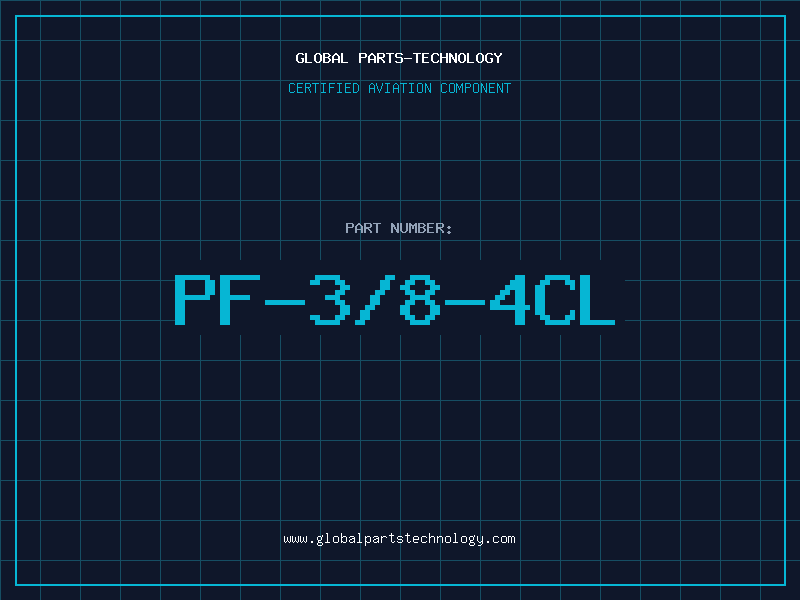 Aviation Part PF-3/8-4CL