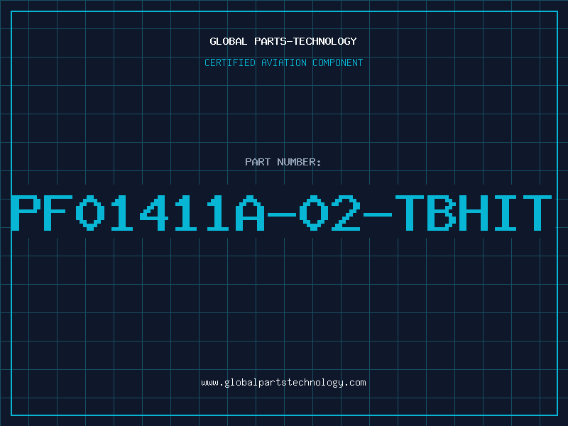 Aviation Part PF01411A-02-TBHIT