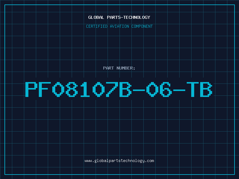 Aviation Part PF08107B-06-TB