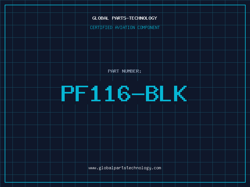 Aviation Part PF116-BLK
