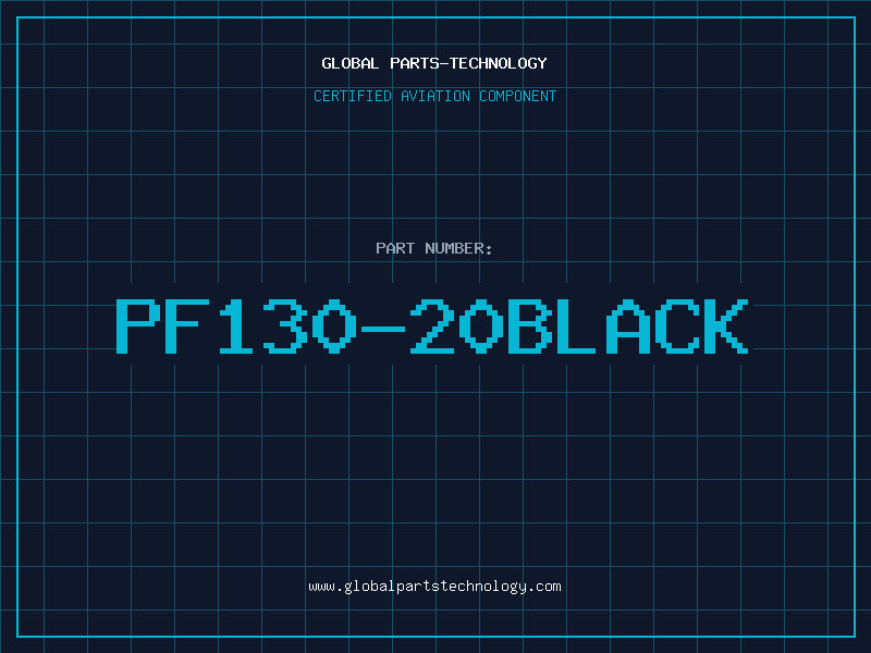 Aviation Part PF130-20BLACK