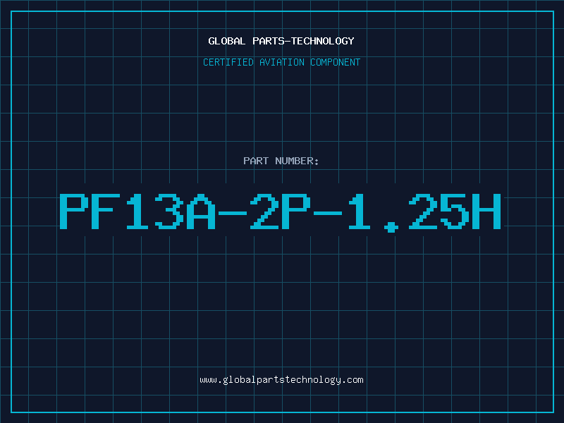 Aviation Part PF13A-2P-1.25H
