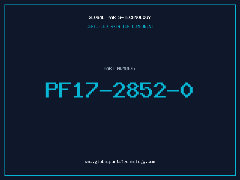 Aviation Part PF17-2852-0