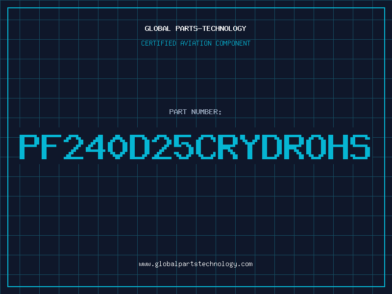 Aviation Part PF240D25CRYDROHS