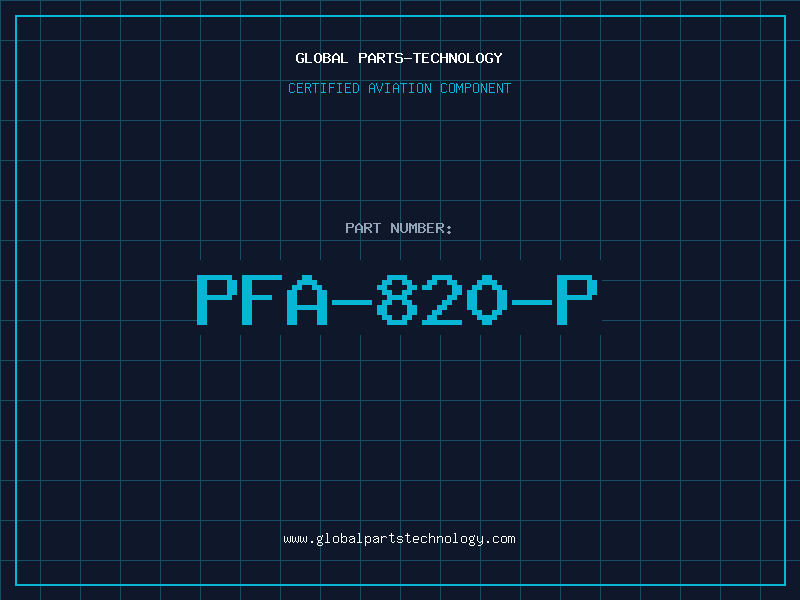 Aviation Part PFA-820-P