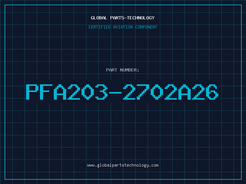 Aviation Part PFA203-2702A26