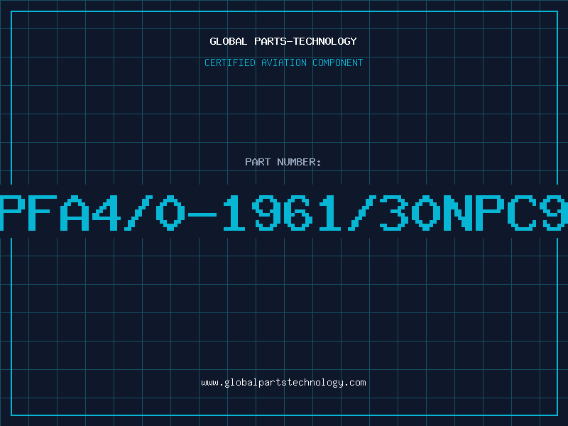 Aviation Part PFA4/0-1961/30NPC9