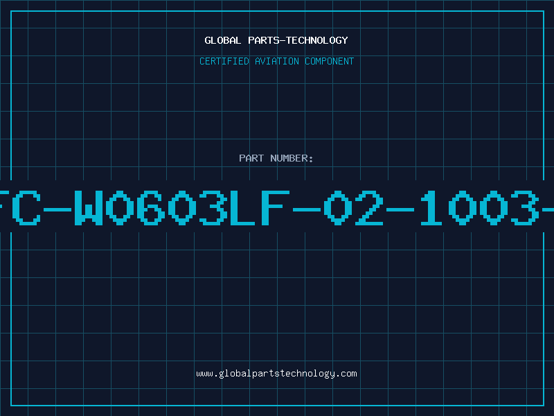 Aviation Part PFC-W0603LF-02-1003-B