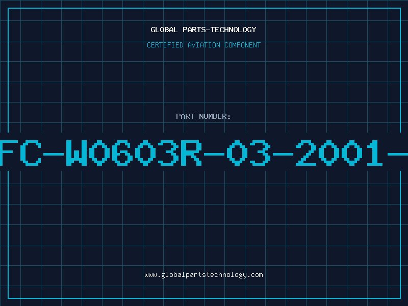 Aviation Part PFC-W0603R-03-2001-B