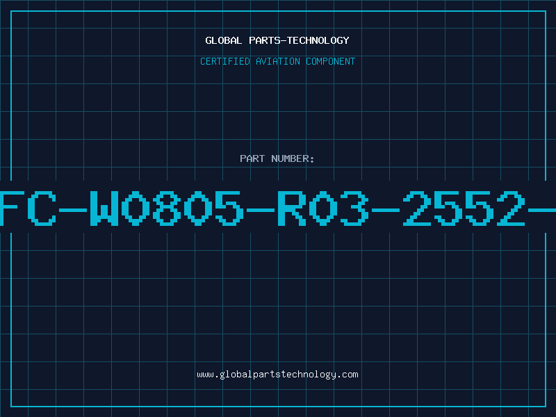 Aviation Part PFC-W0805-R03-2552-B