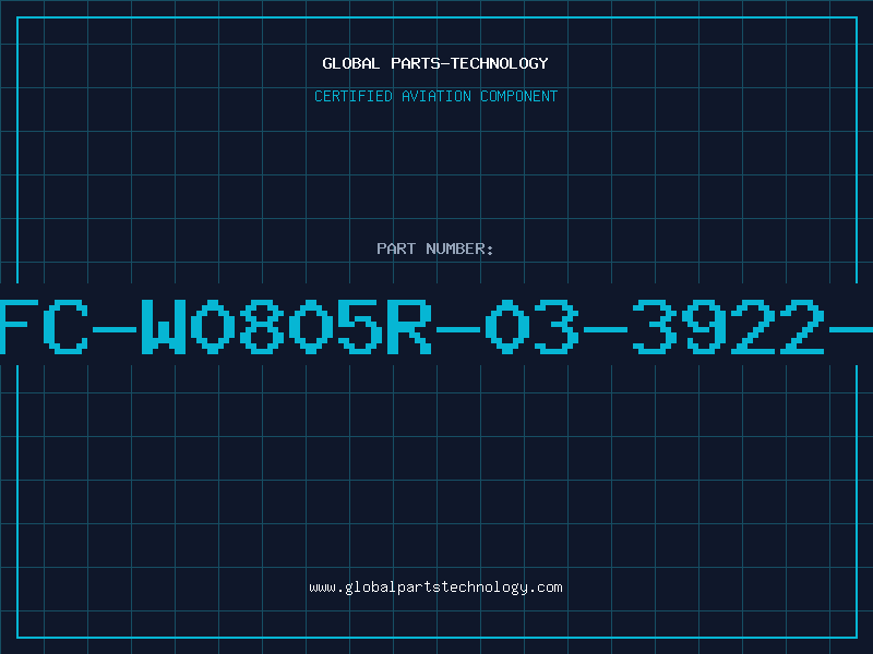 Aviation Part PFC-W0805R-03-3922-B
