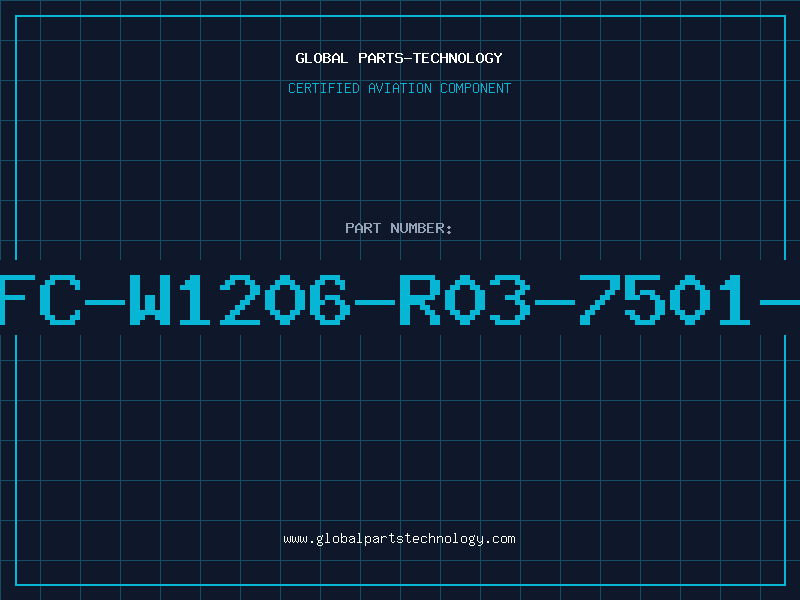 Aviation Part PFC-W1206-R03-7501-B