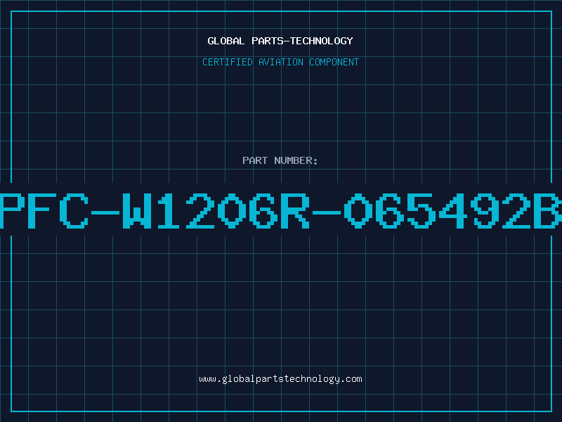 Aviation Part PFC-W1206R-065492B