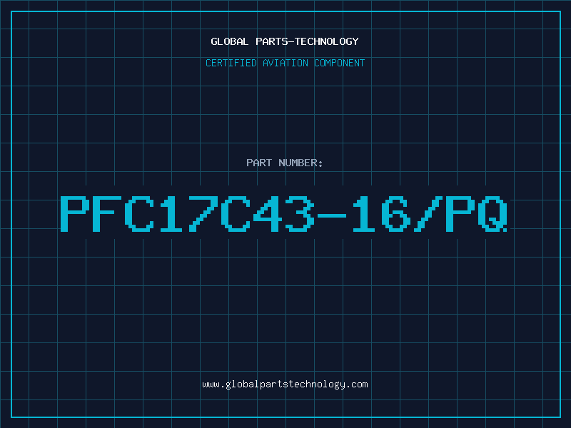 Aviation Part PFC17C43-16/PQ