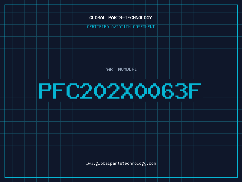 Aviation Part PFC202X0063F
