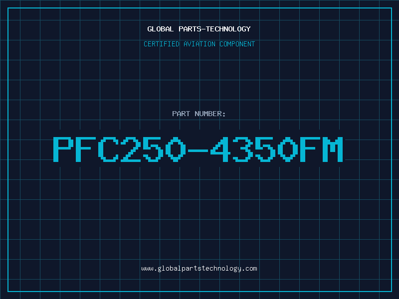 Aviation Part PFC250-4350FM