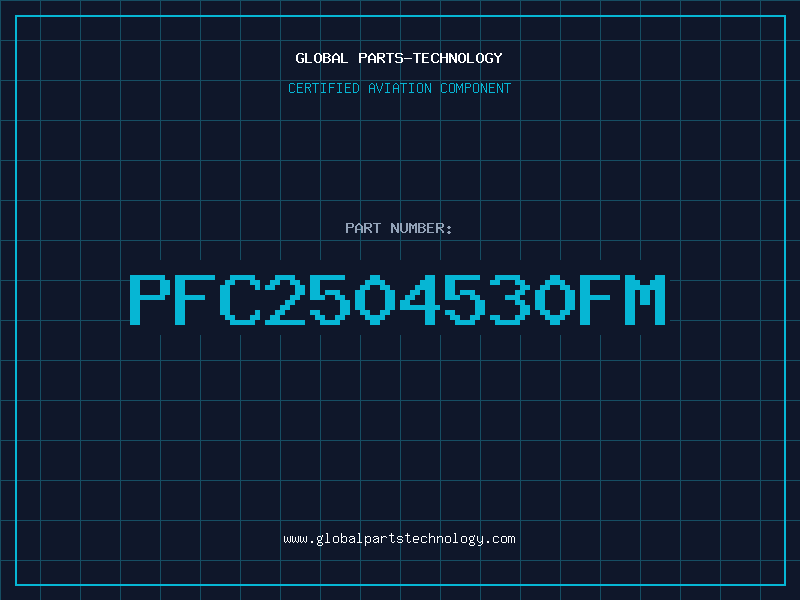 Aviation Part PFC2504530FM