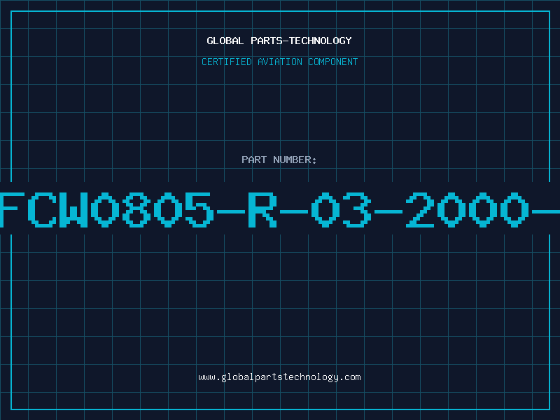 Aviation Part PFCW0805-R-03-2000-B