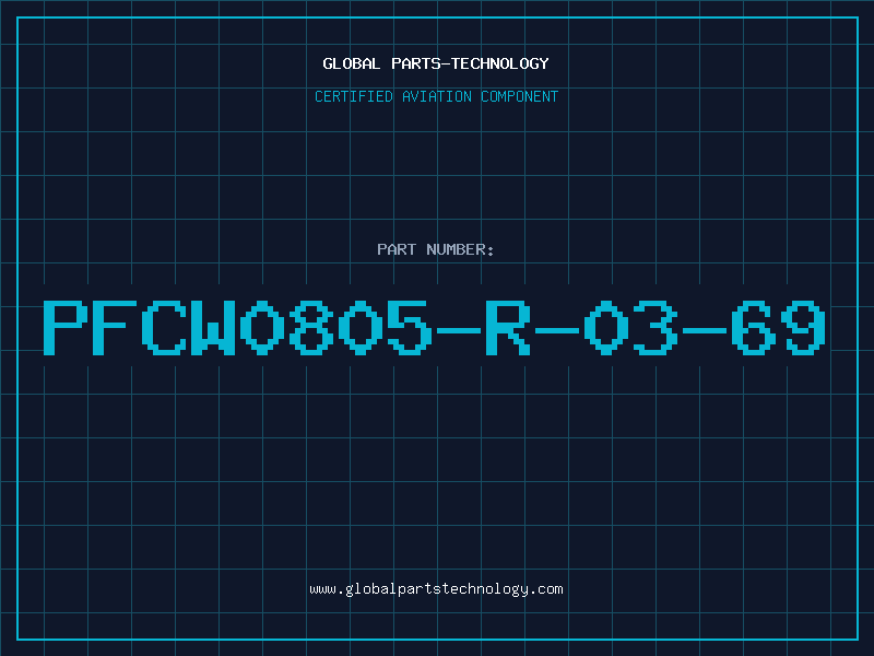Aviation Part PFCW0805-R-03-69