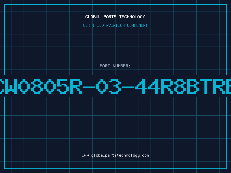 Aviation Part PFCW0805R-03-44R8BTRBKN