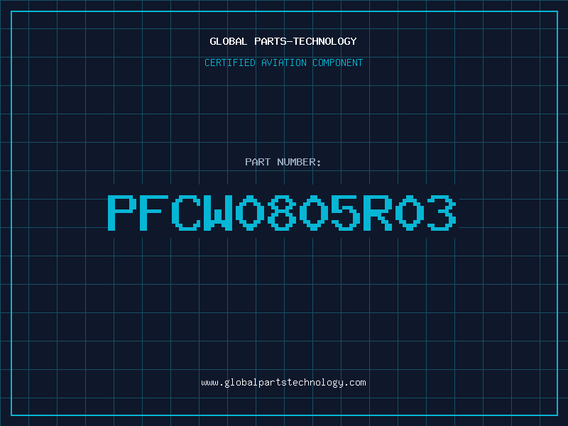 Aviation Part PFCW0805R03