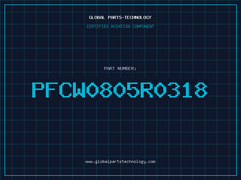Aviation Part PFCW0805R0318