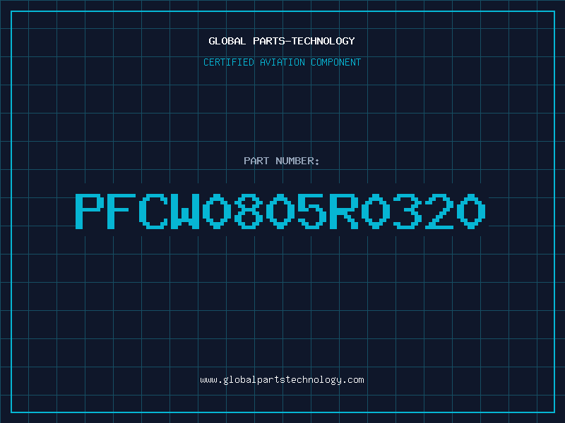 Aviation Part PFCW0805R0320