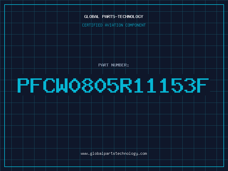 Aviation Part PFCW0805R11153F